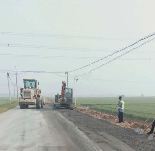 韓廟鎮(zhèn)加速推進(jìn)鎮(zhèn)域道路建設(shè)，構(gòu)建現(xiàn)代化交通網(wǎng)絡(luò)